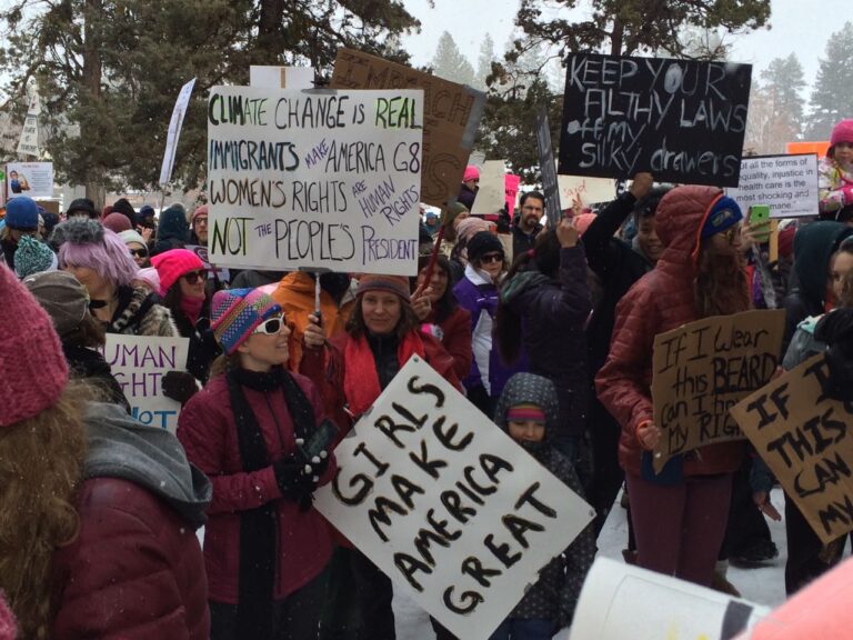 Flocking Together- the parallels of birds & the Women’s March