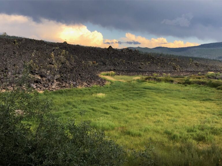 Davis Lake Light Show